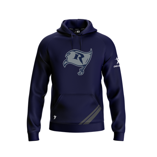 [FOLHSMNV-YXS-LOGO3] Decker Summit Hoodie (Youth XS, Navy, Logo 3)