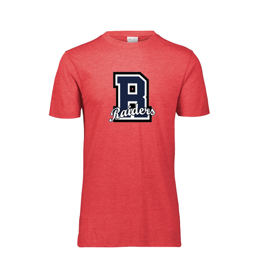 [FTSCUBRD-AS-LOGO2] Decker Men's Tri-Blend T-Shirt - Short Sleeve (Adult S, Red, Logo 2)