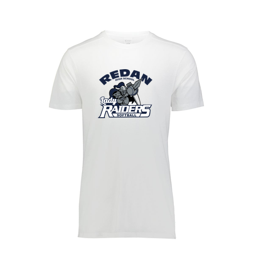 [FTSCUBWH-YS-LOGO1] Decker Youth Tri-Blend T-Shirt - Short Sleeve (Youth S, White, Logo 1)