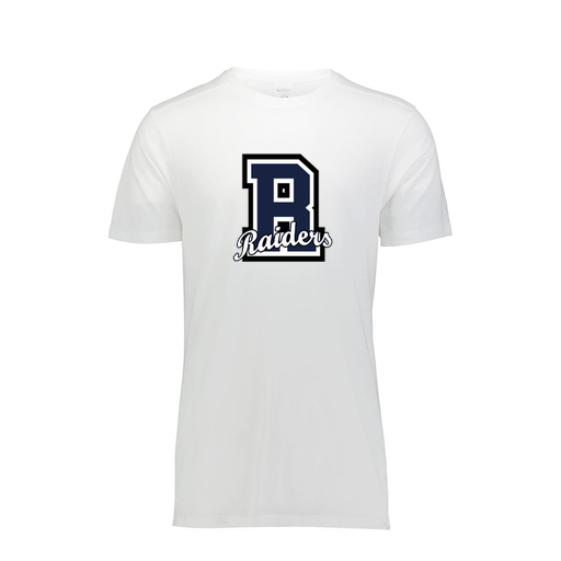 [FTSCUBWH-YS-LOGO2] Decker Youth Tri-Blend T-Shirt - Short Sleeve (Youth S, White, Logo 2)