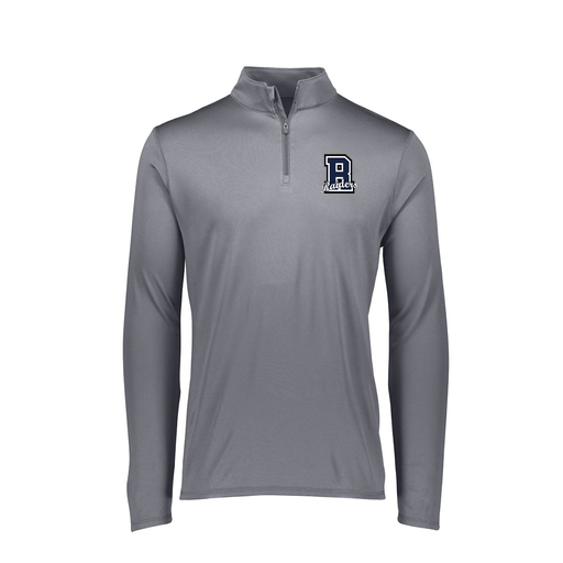 [FTLQFLGY-FAXS-LOGO2] Decker Women's Flex-Lite 1/4 Zip Shirt (Female Adult XS, Gray, Logo 2)