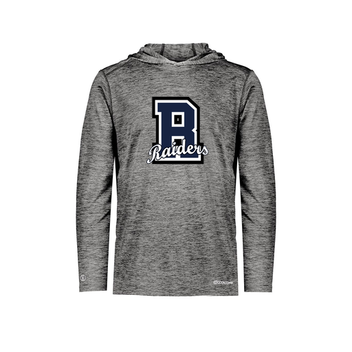 [FOLHCGBK-AS-LOGO2] Decker Men's Charge Hoodie (Adult S, Black, Logo 2)