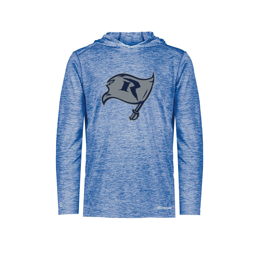 [FOLHCGRY-AS-LOGO3] Decker Men's Charge Hoodie (Adult S, Royal, Logo 3)