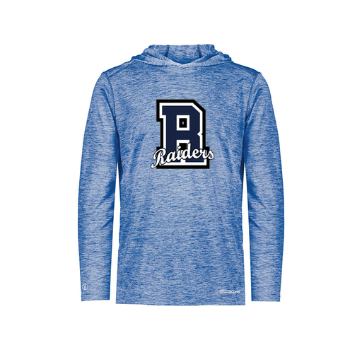 [FOLHCGRY-YS-LOGO2] Decker Youth Charge Hoodie (Youth S, Royal, Logo 2)