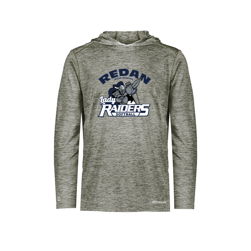 [FOLHCGGY-YS-LOGO1] Decker Youth Charge Hoodie (Youth S, Gray, Logo 1)