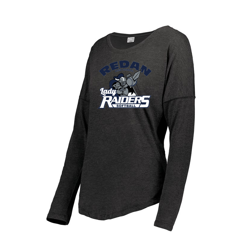 Decker Women's Tri-Blend T-Shirt - Long Sleeve